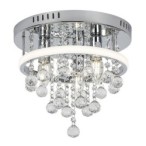 Lubinis šviestuvas Pallas LED 20+ E14 3x MAX 40W 4000K Neutrali balta (Chromo)