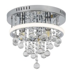 Lubinis šviestuvas Pallas LED 20+ E14 3x MAX 40W 4000K Neutrali balta (Chromo)