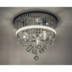Lubinis šviestuvas Pallas LED 20+ E14 3x MAX 40W 4000K Neutrali balta (Chromo)