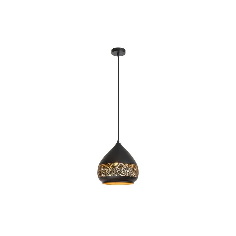 Pakabinamas šviestuvas Kaia E27 1x MAX 40W (Juoda)