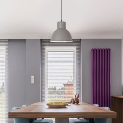 Pakabinamas šviestuvas Derek E27 1x MAX 60W (Sidabro)