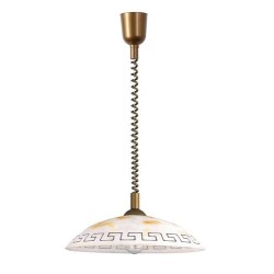 Pakabinamas šviestuvas Etrusco E27 1x MAX 60W (Bronzos)