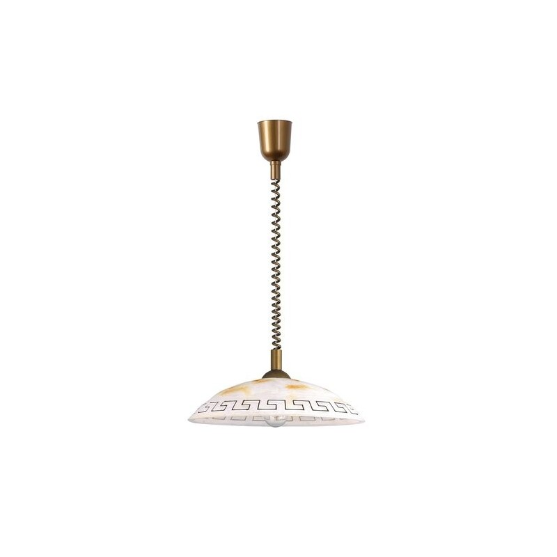 Pakabinamas šviestuvas Etrusco E27 1x MAX 60W (Bronzos)