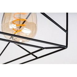 Lubinis šviestuvas Boire E27 4x MAX 40W (Juoda)