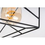 Lubinis šviestuvas Boire E27 4x MAX 40W (Juoda)