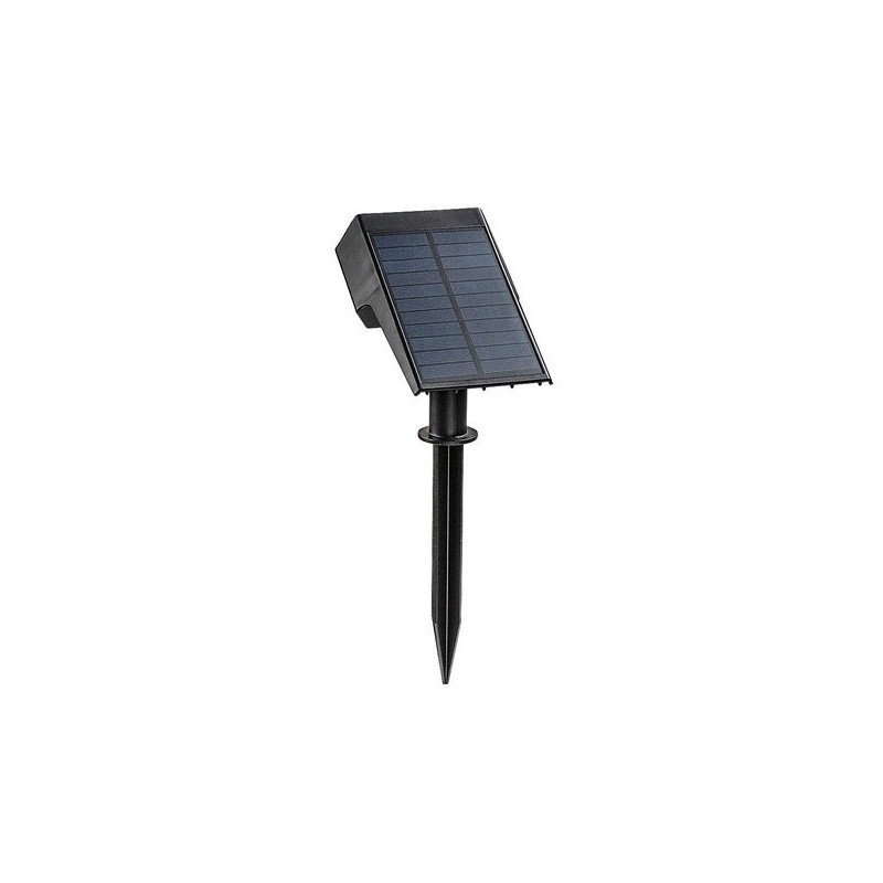 Saulės energija įkraunamas šviestuvas Nantes LED 0.5W 3000K Šilta balta (Juoda)