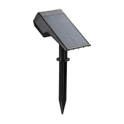 Saulės energija įkraunamas šviestuvas Nantes LED 0.5W 3000K Šilta balta (Juoda)