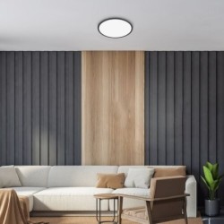 Lubinis šviestuvas Ezio LED 22W 3000K Šilta balta (Matinė Juoda)