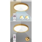 Lubinis šviestuvas Sherwood LED 50W 3000-6500K CCT keičiama balta spalva (Buko)