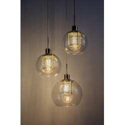 Pakabinamas šviestuvas Philana E27 3x MAX 60W (Aukso)