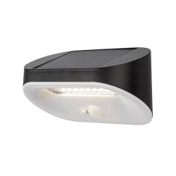 Saulės energija įkraunamas šviestuvas Brezno LED 3.2W 4000K Neutrali balta (Juoda)