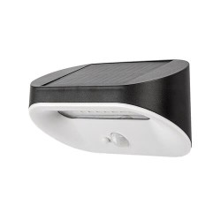 Saulės energija įkraunamas šviestuvas Brezno LED 3.2W 4000K Neutrali balta (Juoda)