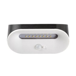 Saulės energija įkraunamas šviestuvas Brezno LED 3.2W 4000K Neutrali balta (Juoda)
