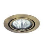 Įmontuojamas šviestuvas Spot relight GU5.3 12V 1x MAX 50W (Bronzos)