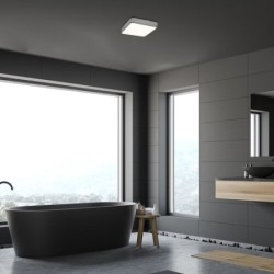 Lubinis šviestuvas Wolimir LED 22W 3000-6000K CCT keičiama balta spalva (Chromo)