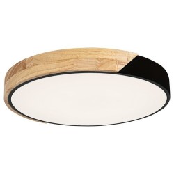 Lubinis šviestuvas Maple LED 24W 4000K Neutrali balta (Matinė Juoda)