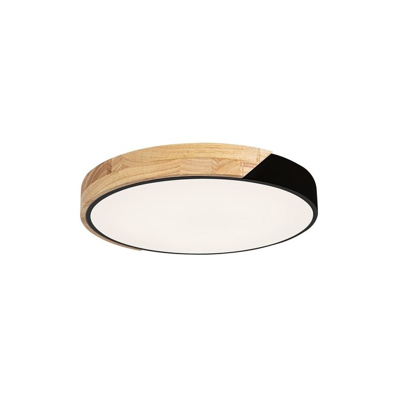 Lubinis šviestuvas Maple LED 24W 4000K Neutrali balta (Matinė Juoda)