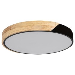 Lubinis šviestuvas Maple LED 24W 4000K Neutrali balta (Matinė Juoda)