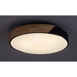 Lubinis šviestuvas Maple LED 24W 4000K Neutrali balta (Matinė Juoda)