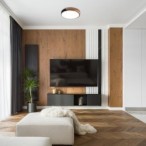 Lubinis šviestuvas Maple LED 24W 4000K Neutrali balta (Matinė Juoda)