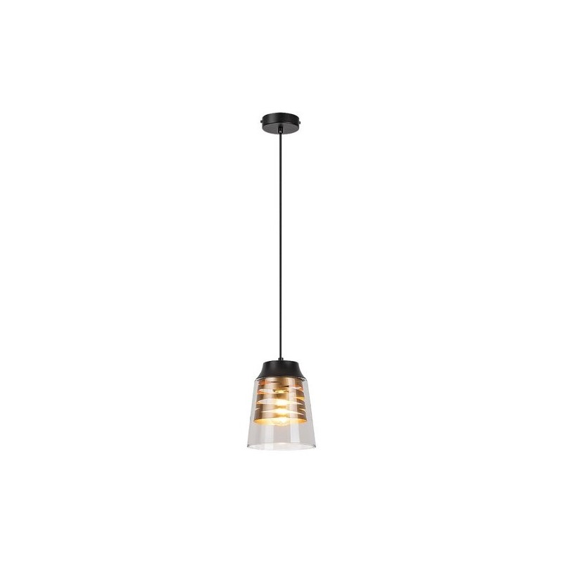 Pakabinamas šviestuvas Zenaida E27 1x MAX 60W (Matinė Juoda)