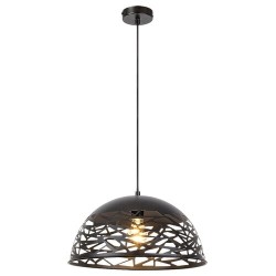 Pakabinamas šviestuvas Norena E27 1x MAX 60W (Matinė Juoda)