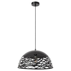 Pakabinamas šviestuvas Norena E27 1x MAX 60W (Matinė Juoda)