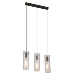 Pakabinamas šviestuvas Acantha E27 3x MAX 40W (Juoda)