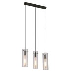 Pakabinamas šviestuvas Acantha E27 3x MAX 40W (Juoda)