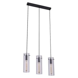 Pakabinamas šviestuvas Acantha E27 3x MAX 40W (Juoda)
