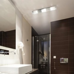 Sieninis šviestuvas Periodic E14 3x MAX 40W (Chromo)