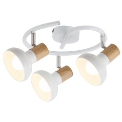 Lubinis šviestuvas Holly E14 3x MAX 40W (Balta)