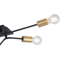 Lubinis šviestuvas Lanny E27 6x MAX 15W (Juoda)