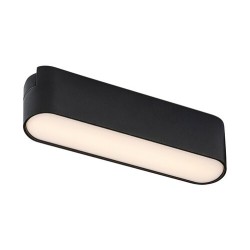 LiTrack magnetinės sistemos šviestuvas Line01W 3000K Šilta balta (Juoda)