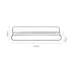 LiTrack magnetinės sistemos šviestuvas Line15V 2700-5500K CCT keičiama balta spalva (Juoda)