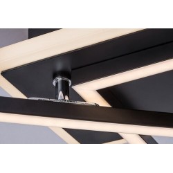 Lubinis šviestuvas Athelstan LED 40W 3000K Šilta balta (Matinė Juoda)