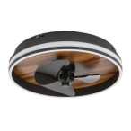 Lubinis šviestuvas Faustine LED 30W 3000-6500K CCT keičiama balta spalva (Juoda)