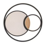 Lubinis šviestuvas Leola LED 81W 3000, 4000, 6000K CCT keičiama balta spalva (Juoda)