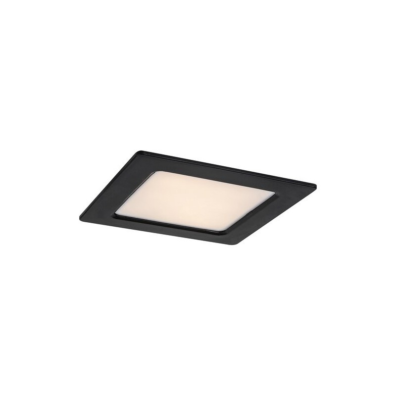LED panelė Shaun2 LED 6W 3000K Šilta balta (Juoda)