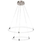 Pakabinamas šviestuvas Irelia LED 55W 3000, 4000, 6000K CCT keičiama balta spalva (Chromo)