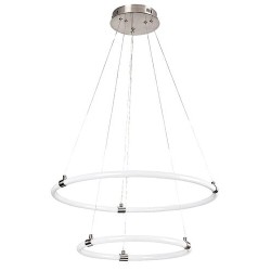 Pakabinamas šviestuvas Irelia LED 55W 3000, 4000, 6000K CCT keičiama balta spalva (Chromo)