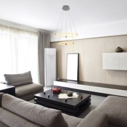 Pakabinamas šviestuvas Irelia LED 55W 3000, 4000, 6000K CCT keičiama balta spalva (Chromo)
