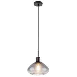 Pakabinamas šviestuvas Dvora E27 1x MAX 40W (Matinė Juoda)