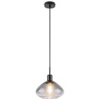 Pakabinamas šviestuvas Dvora E27 1x MAX 40W (Matinė Juoda)