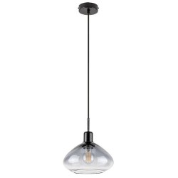 Pakabinamas šviestuvas Dvora E27 1x MAX 40W (Matinė Juoda)