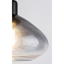 Pakabinamas šviestuvas Dvora E27 1x MAX 40W (Matinė Juoda)