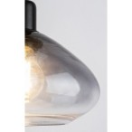Pakabinamas šviestuvas Dvora E27 1x MAX 40W (Matinė Juoda)