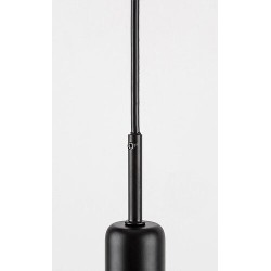 Pakabinamas šviestuvas Dvora E27 1x MAX 40W (Matinė Juoda)