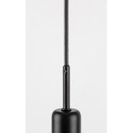 Pakabinamas šviestuvas Dvora E27 1x MAX 40W (Matinė Juoda)