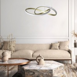 Pakabinamas šviestuvas Castiel LED 36W 3000K Šilta balta (Aukso)